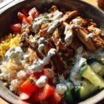 Chicken shawarma bowls