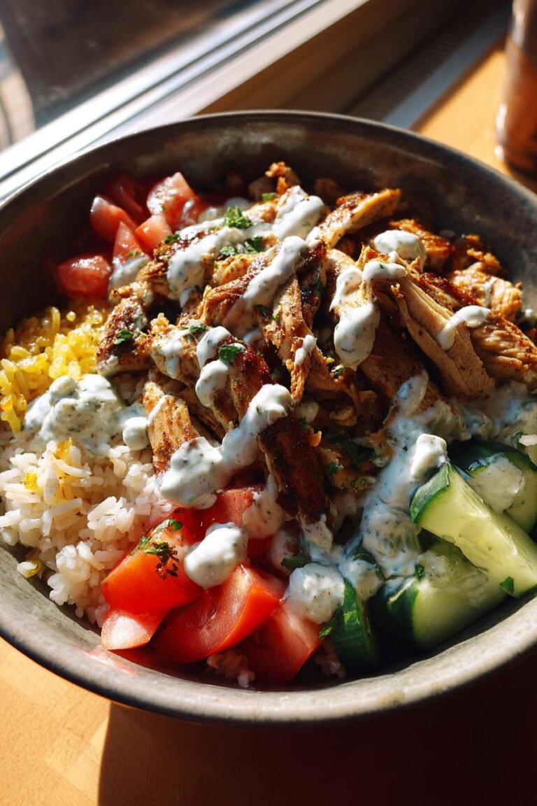 Chicken shawarma bowls