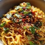 Chili oil noodles