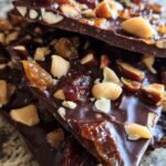 Chocolate date bark