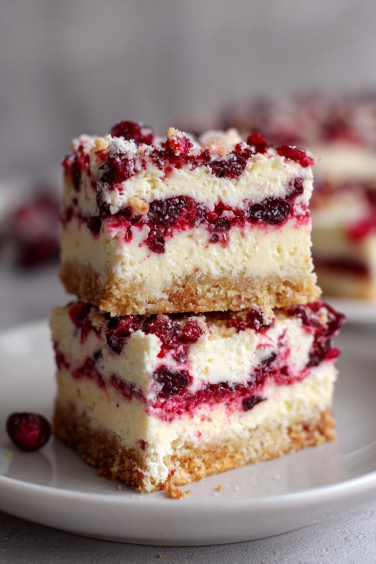 Cranberry Bliss Bars