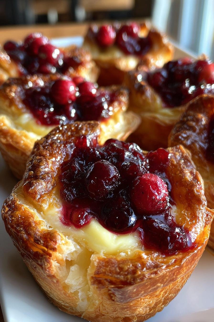 Cranberry Brie Bites