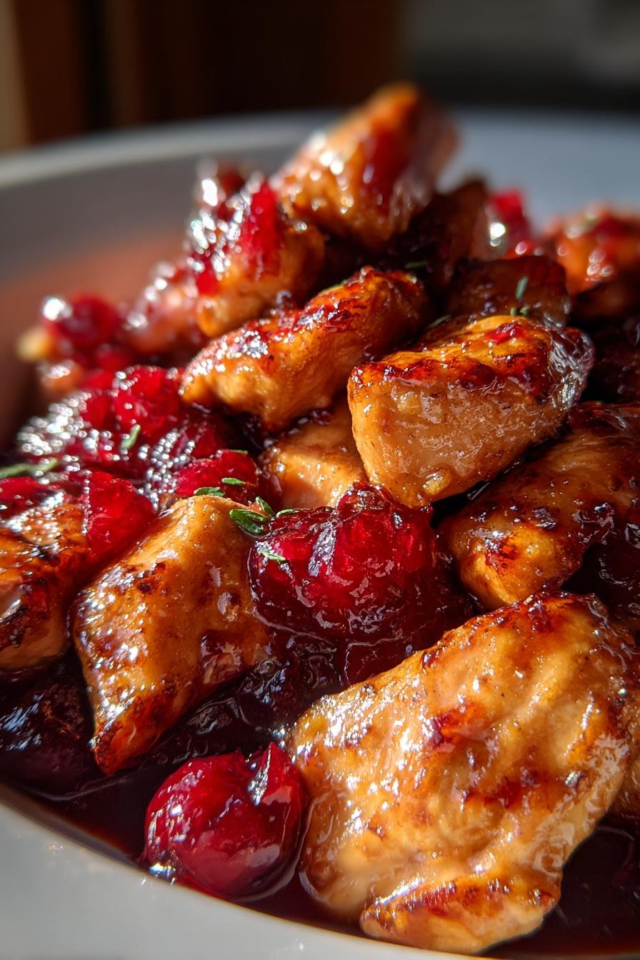 Cranberry Chicken Skillet