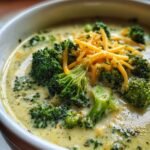 Creamy Broccoli Cheddar Soup