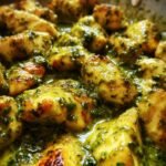 Creamy Pesto Chicken Skillet