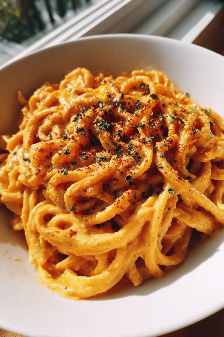 Creamy Pumpkin Alfredo