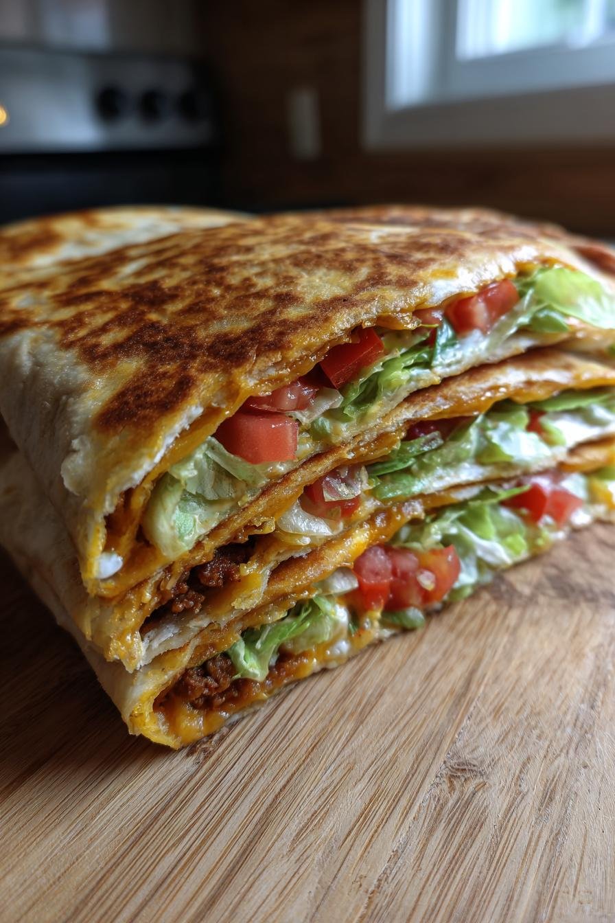 Crunchwrap supreme copycat