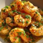 Garlic Butter Shrimp Skillet