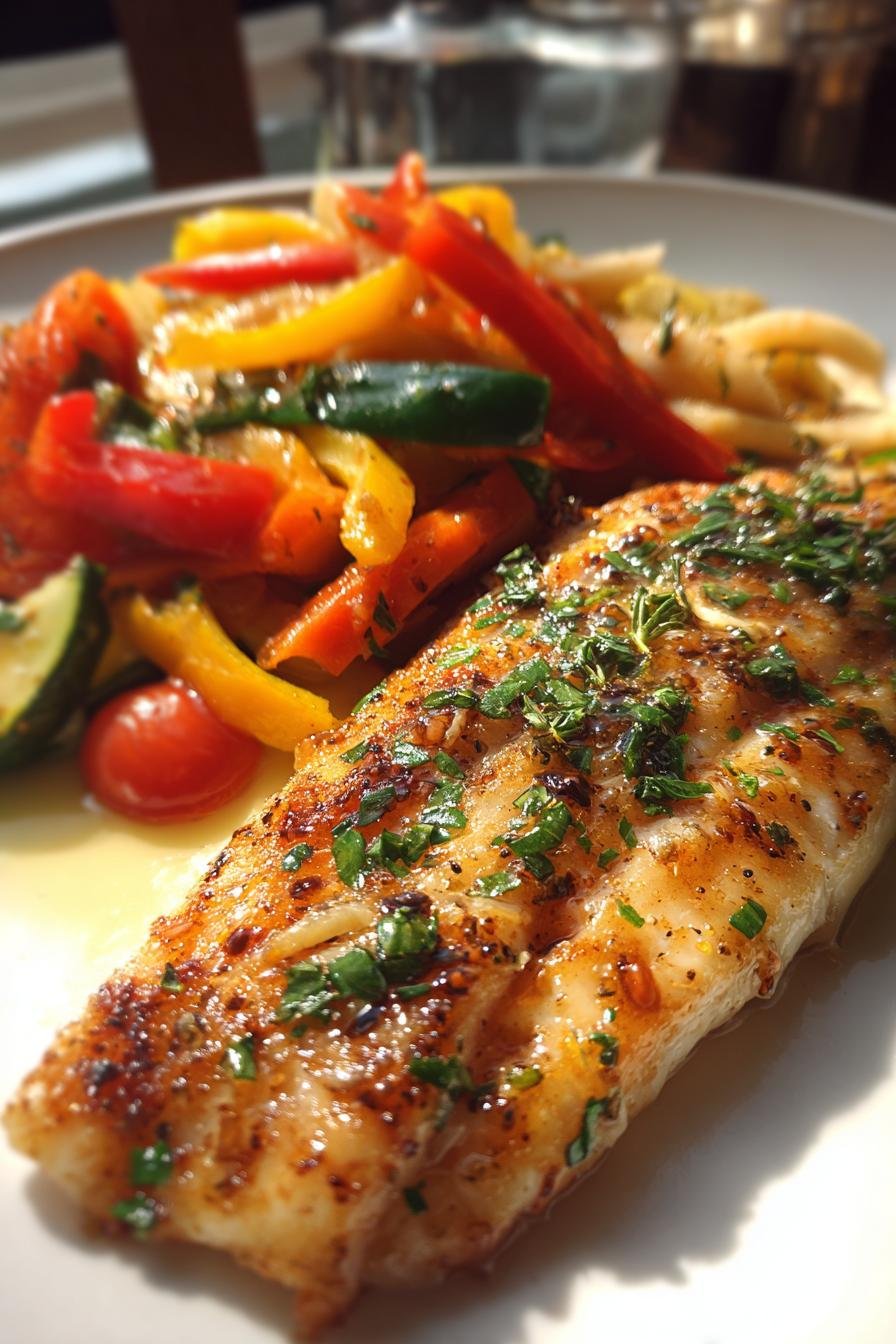 Garlic Lemon Tilapia