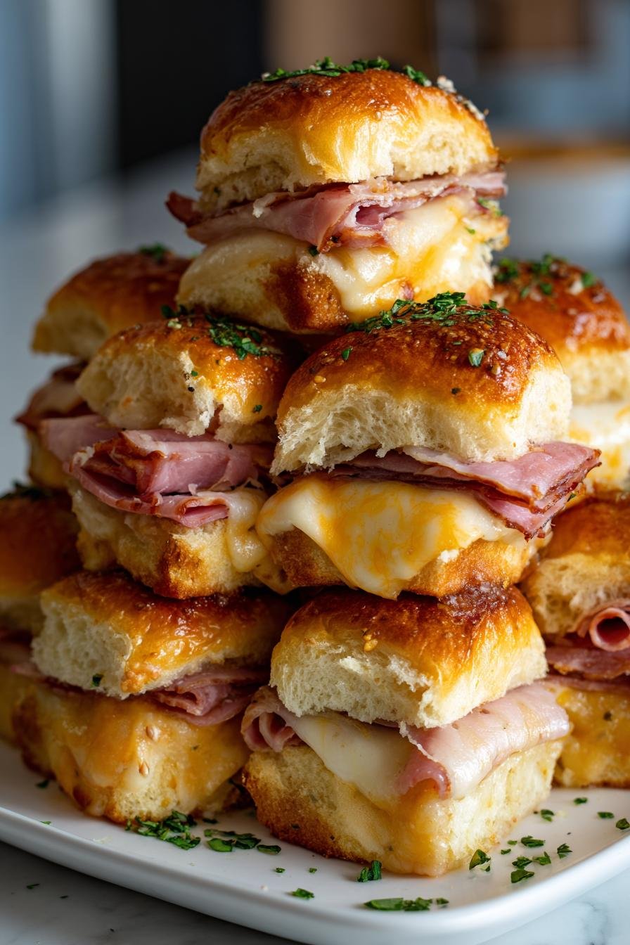 Ham & Swiss Sliders