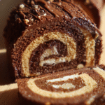 Hazelnut Praline Bûche de Noël