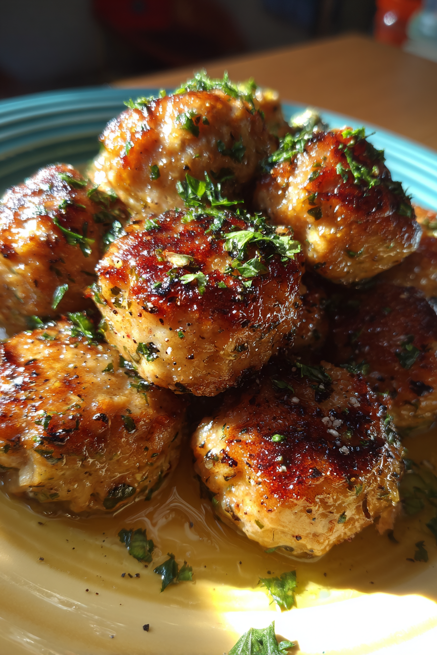 Herb‑Roasted Turkey Meatballs