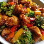 Honey Sriracha Chicken Bowls