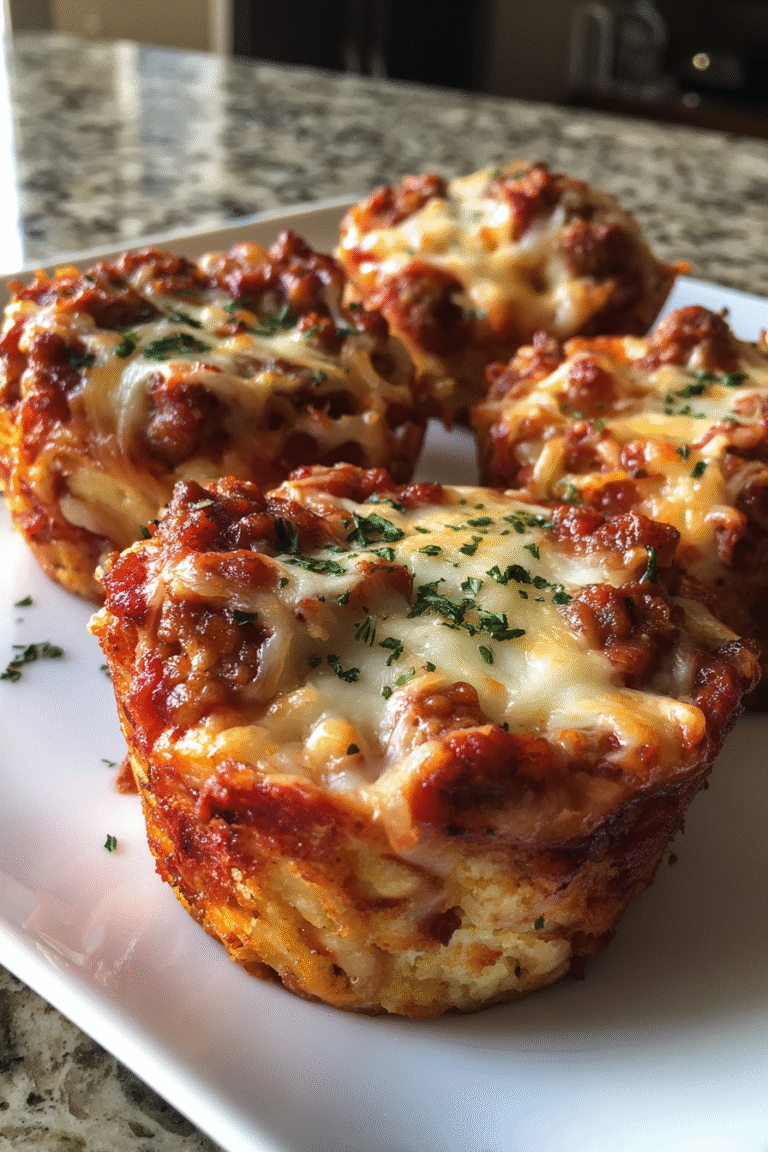 Lasagna Muffins
