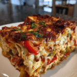Lasagna with Bell Peppers