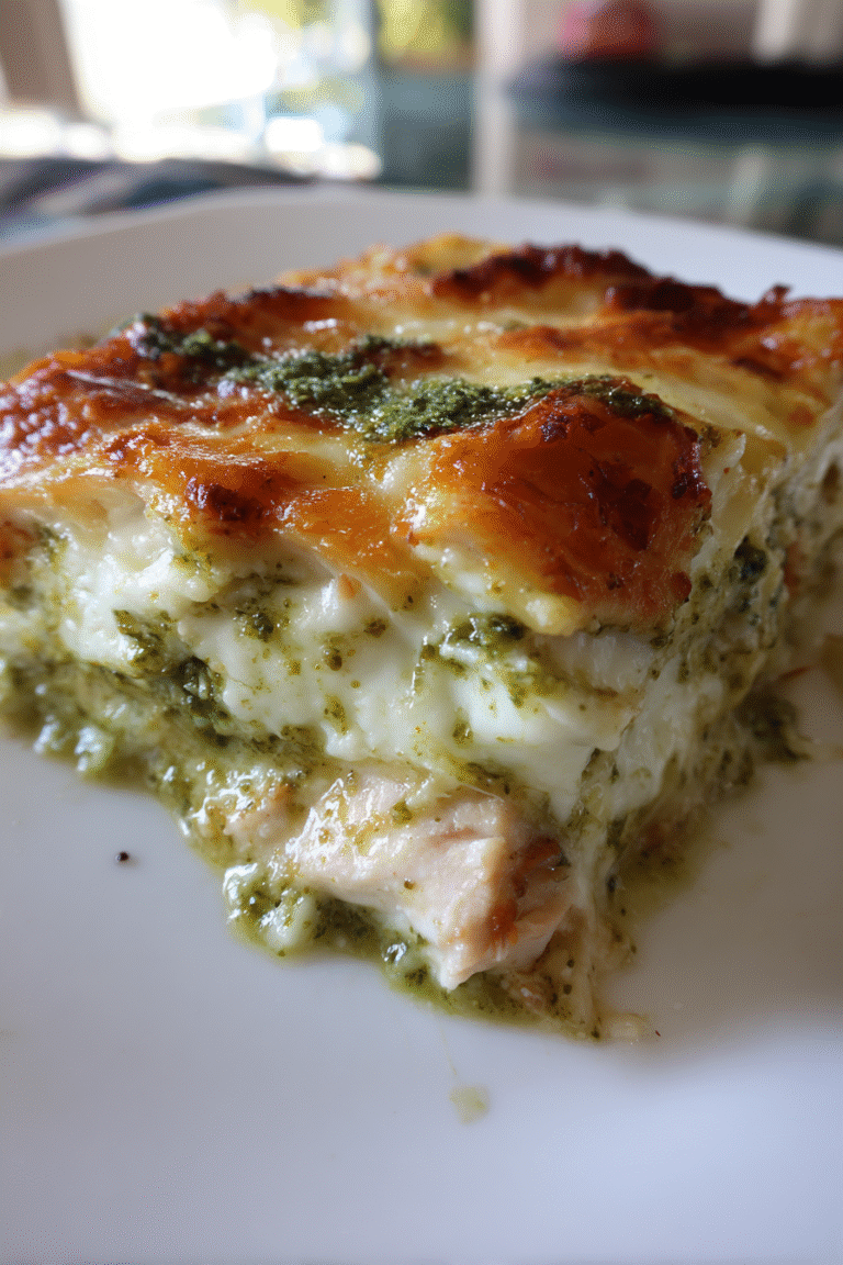 Lasagna with Pesto