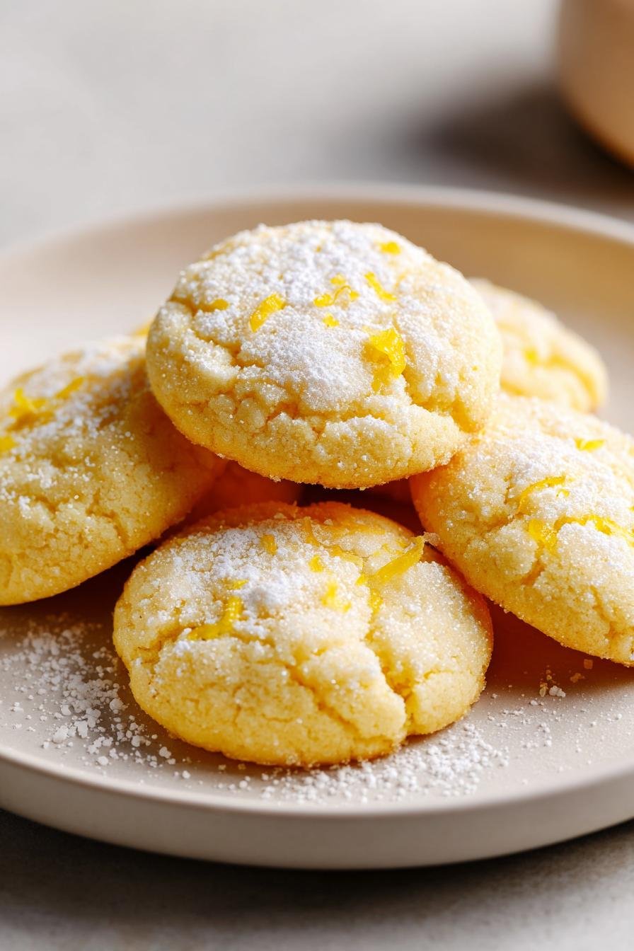 Lemon sugar cookies