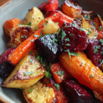 Maple Roasted Root Veg Salad