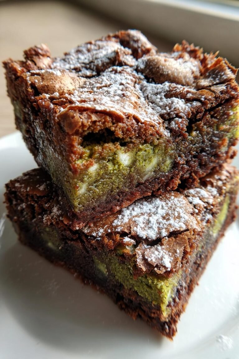 Matcha brownies