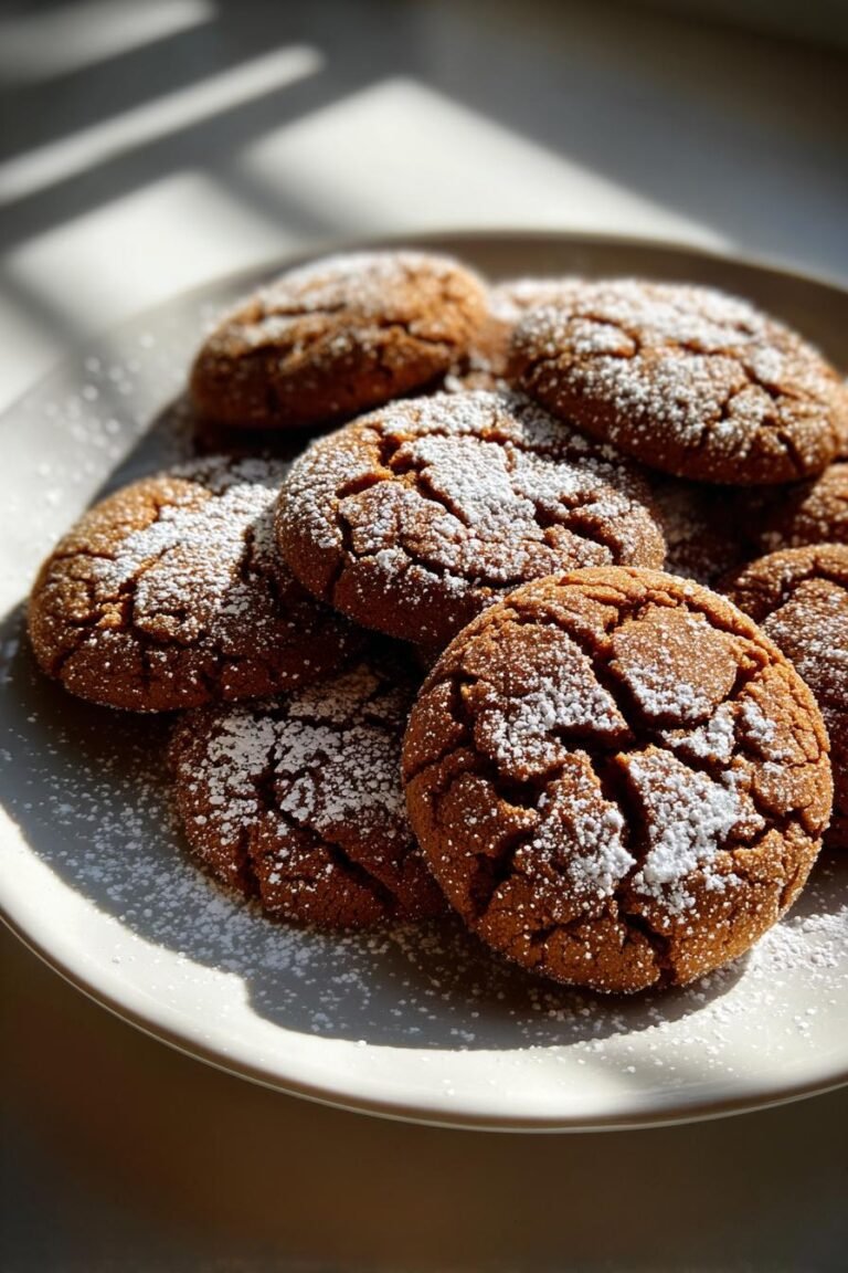 Molasses spice cookies