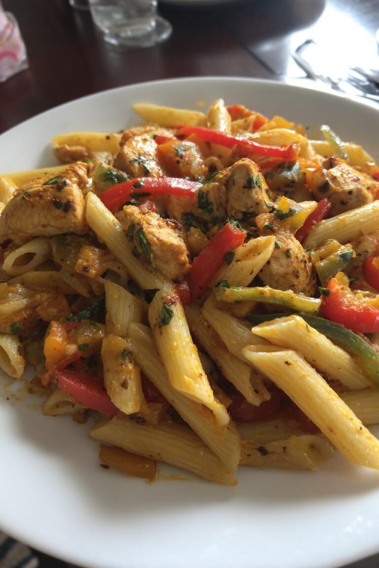 One-Pot Chicken Fajita Pasta