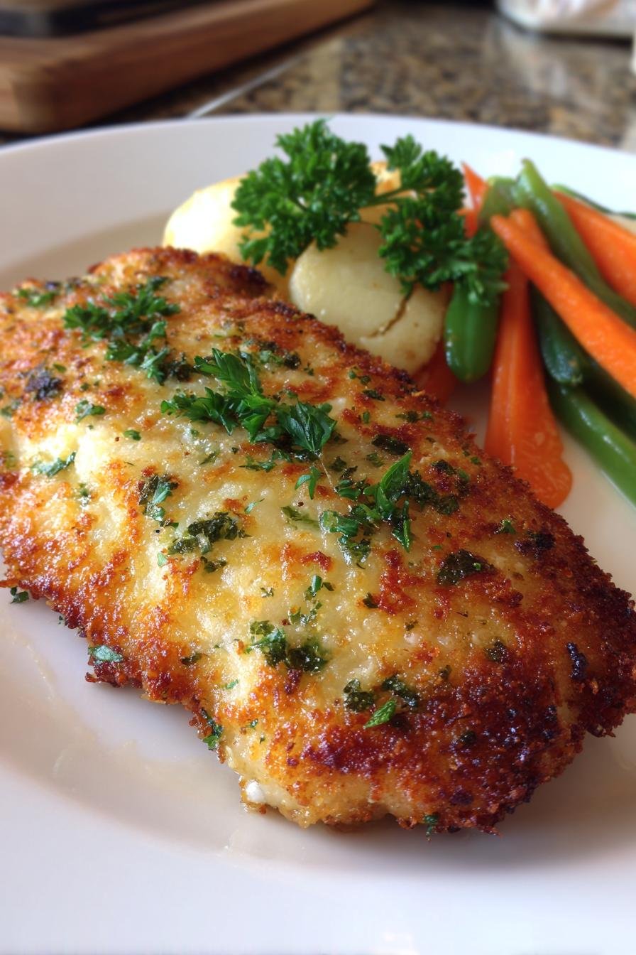 Parmesan Crusted Tilapia