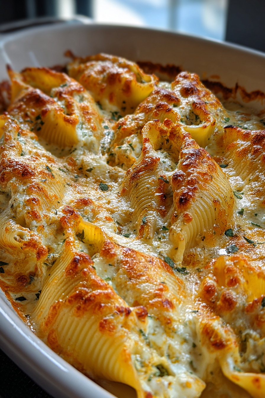 Pumpkin Ricotta Stuffed Shells