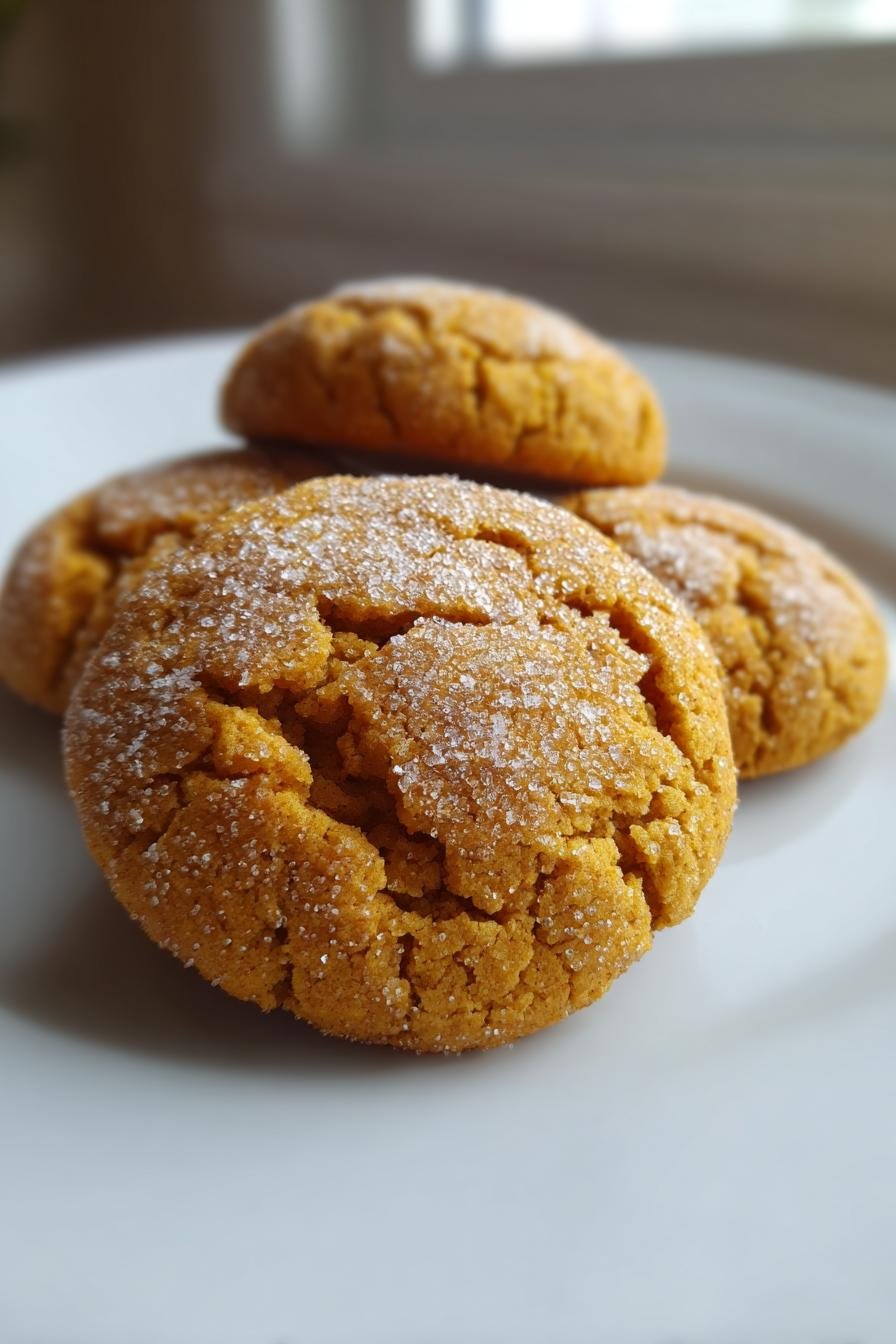 Pumpkin spice cookies