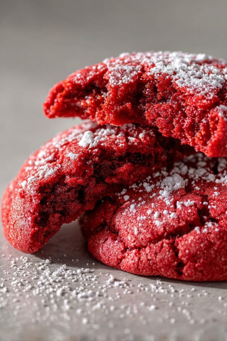Red velvet cookies