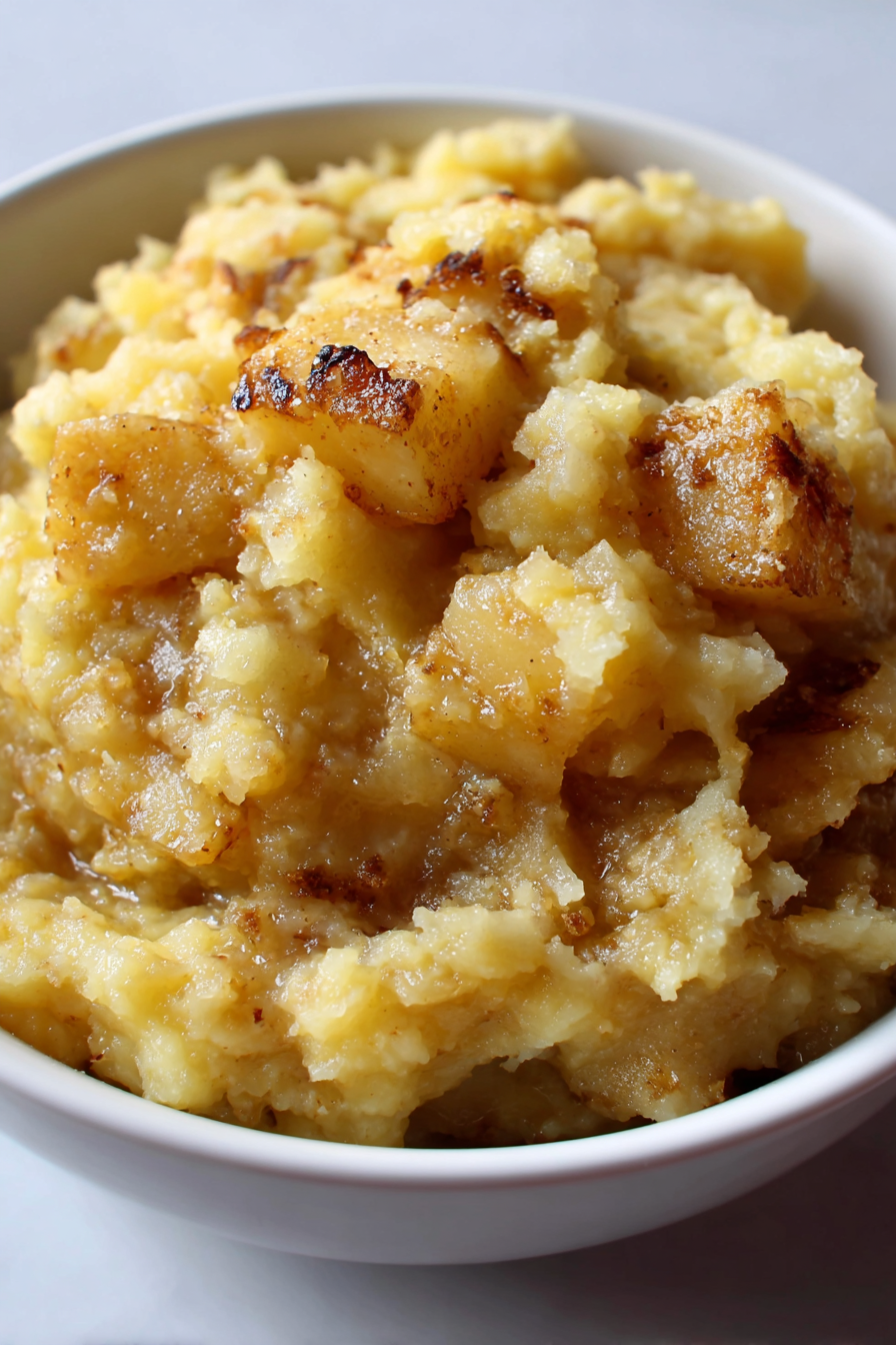 Roasted Parsnip & Apple Mash