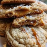 Salted caramel cookies