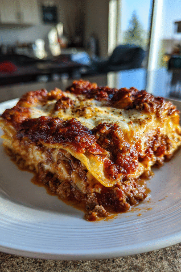 Slow Cooker Lasagna