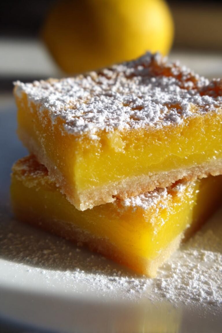 Sugar Free Lemon Bars