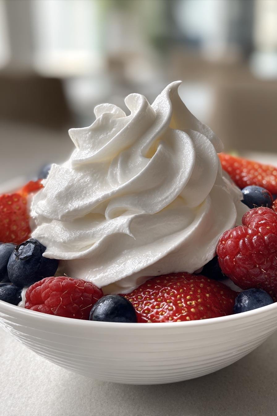 Sugar Free Whipped Cream Topping