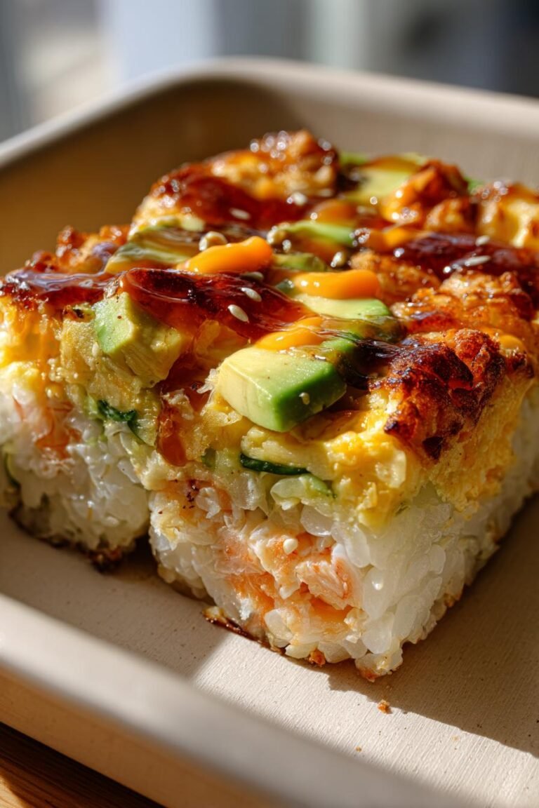 Sushi bake