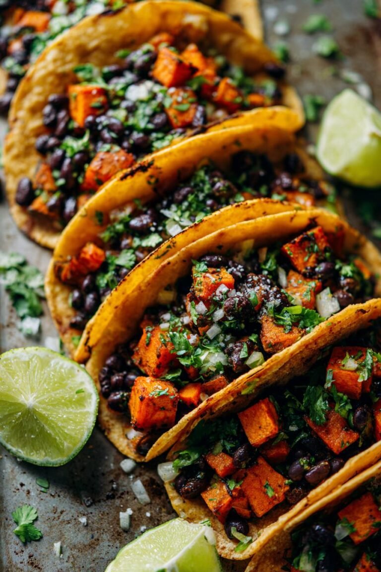 Sweet Potato & Black Bean Tacos