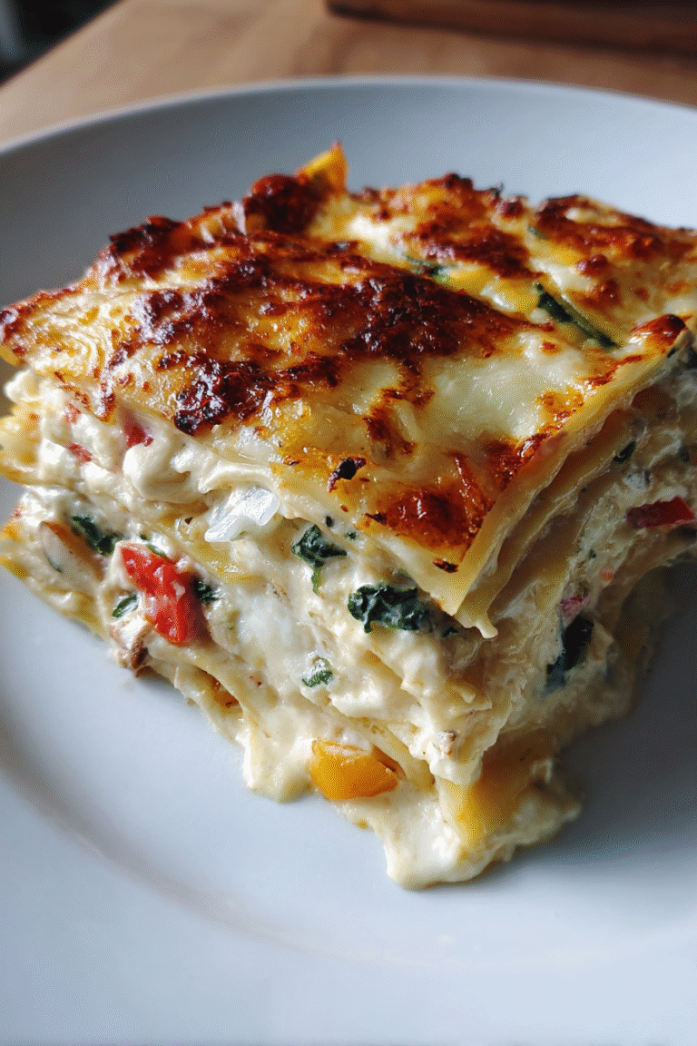 White Sauce Lasagna