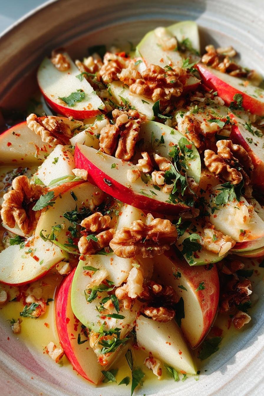 apple walnut salad