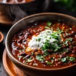 black bean soup