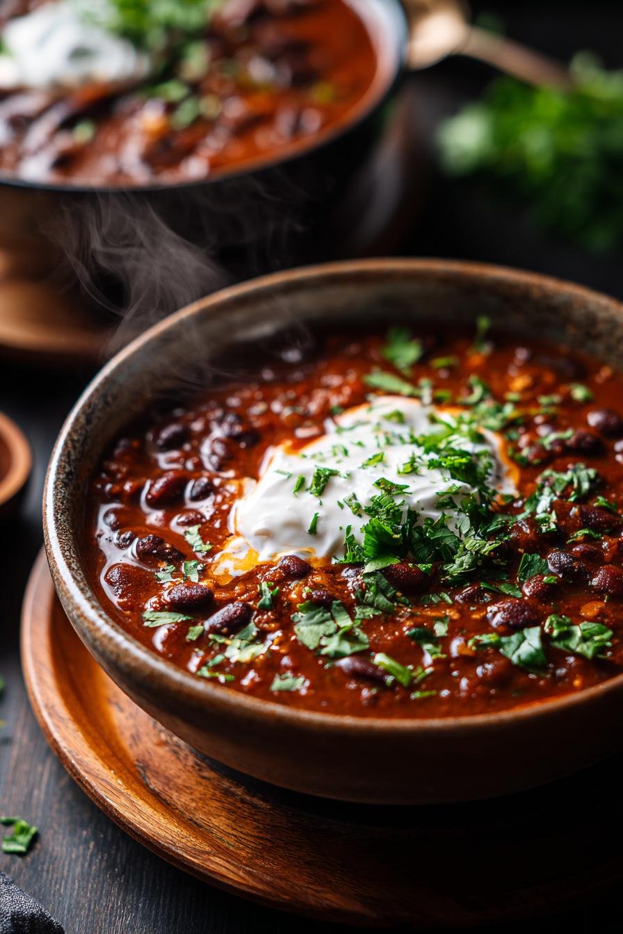 black bean soup