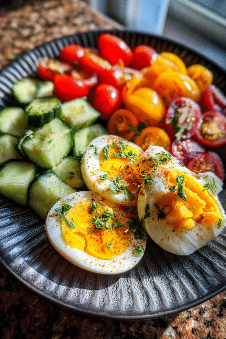 boiled egg snack box