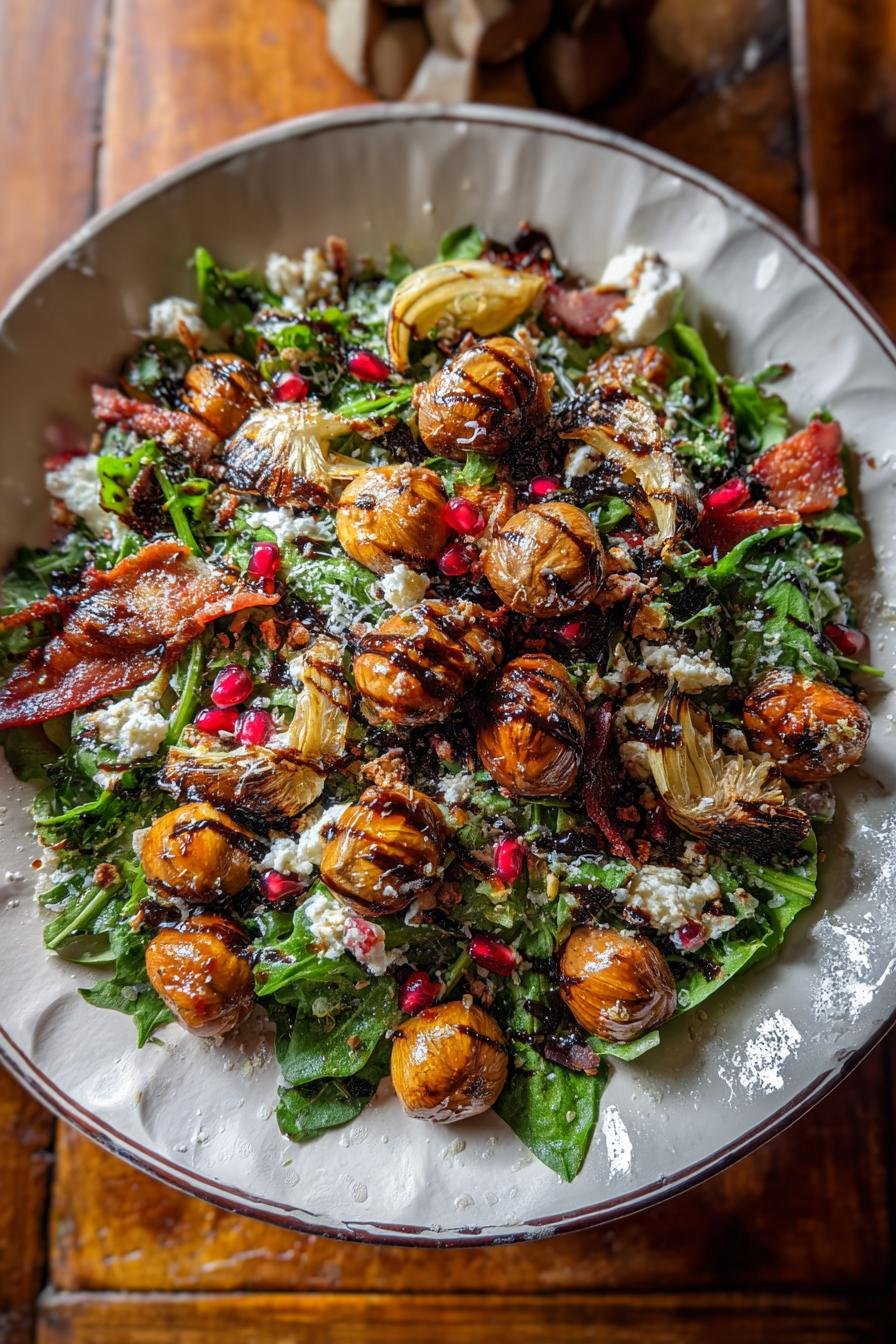 chestnut winter salad