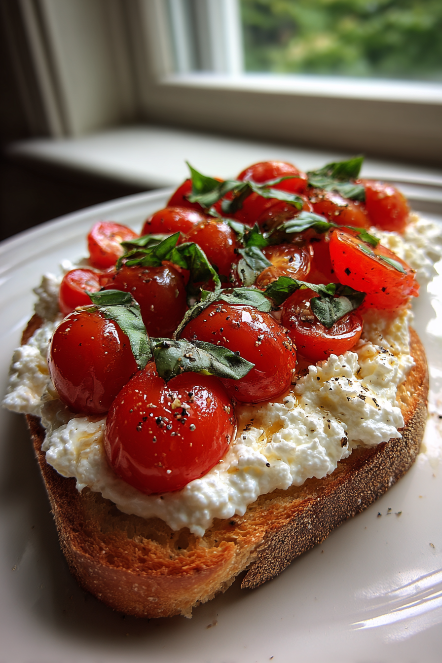 cottage cheese toast ideas