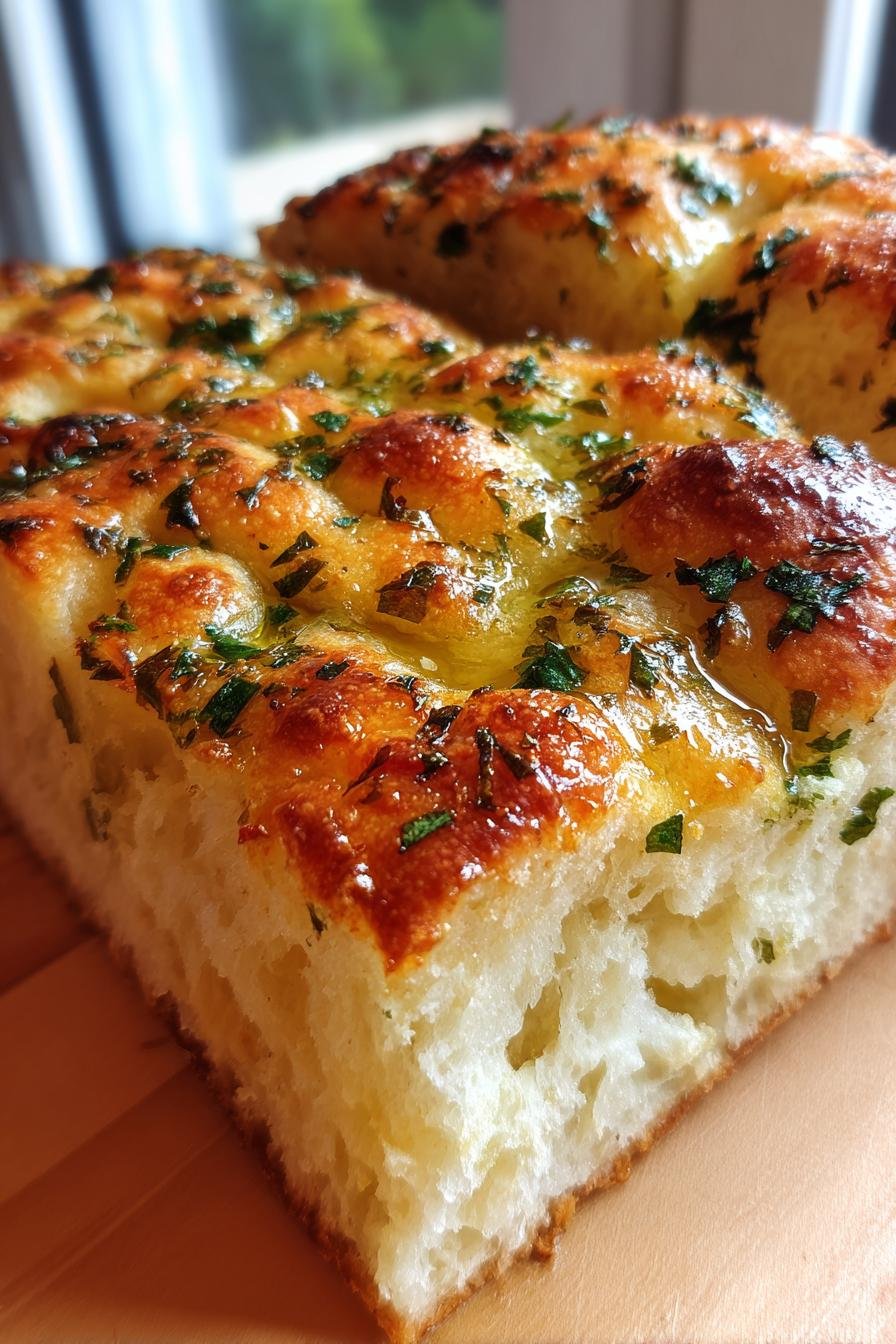 easy focaccia bread