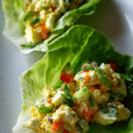 egg salad lettuce wraps