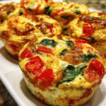 egg white veggie muffins