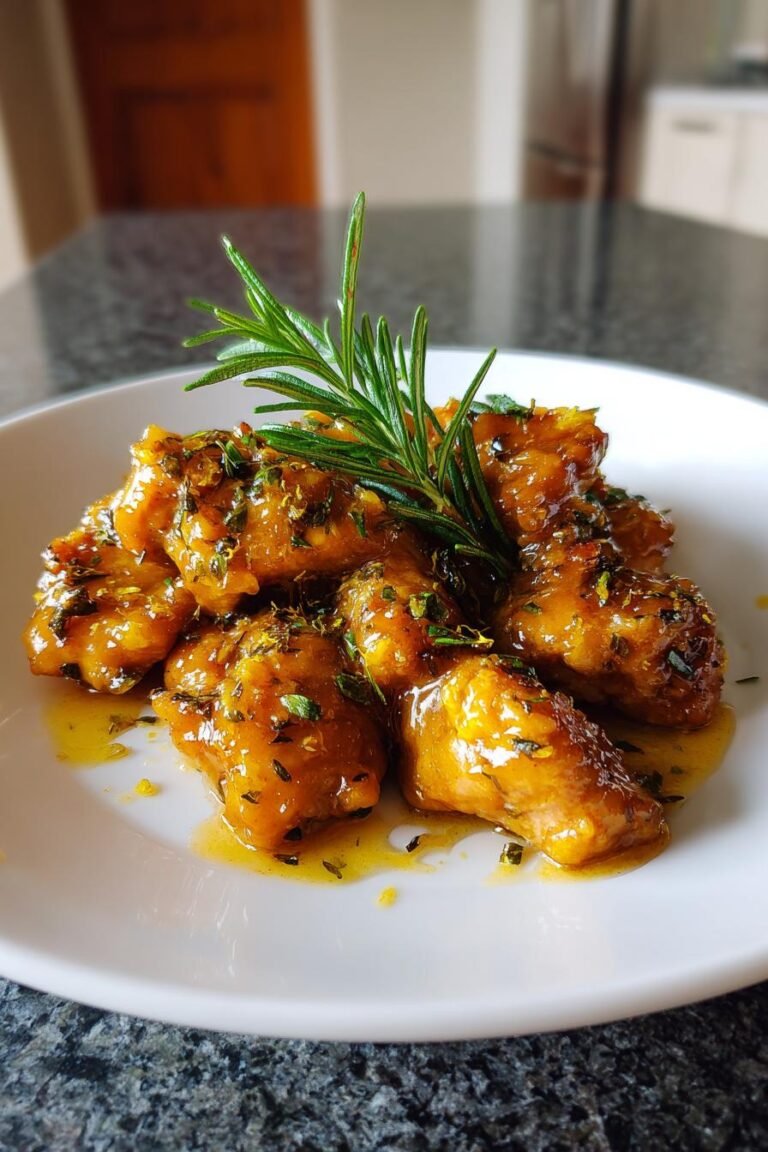 festive orange rosemary chicken