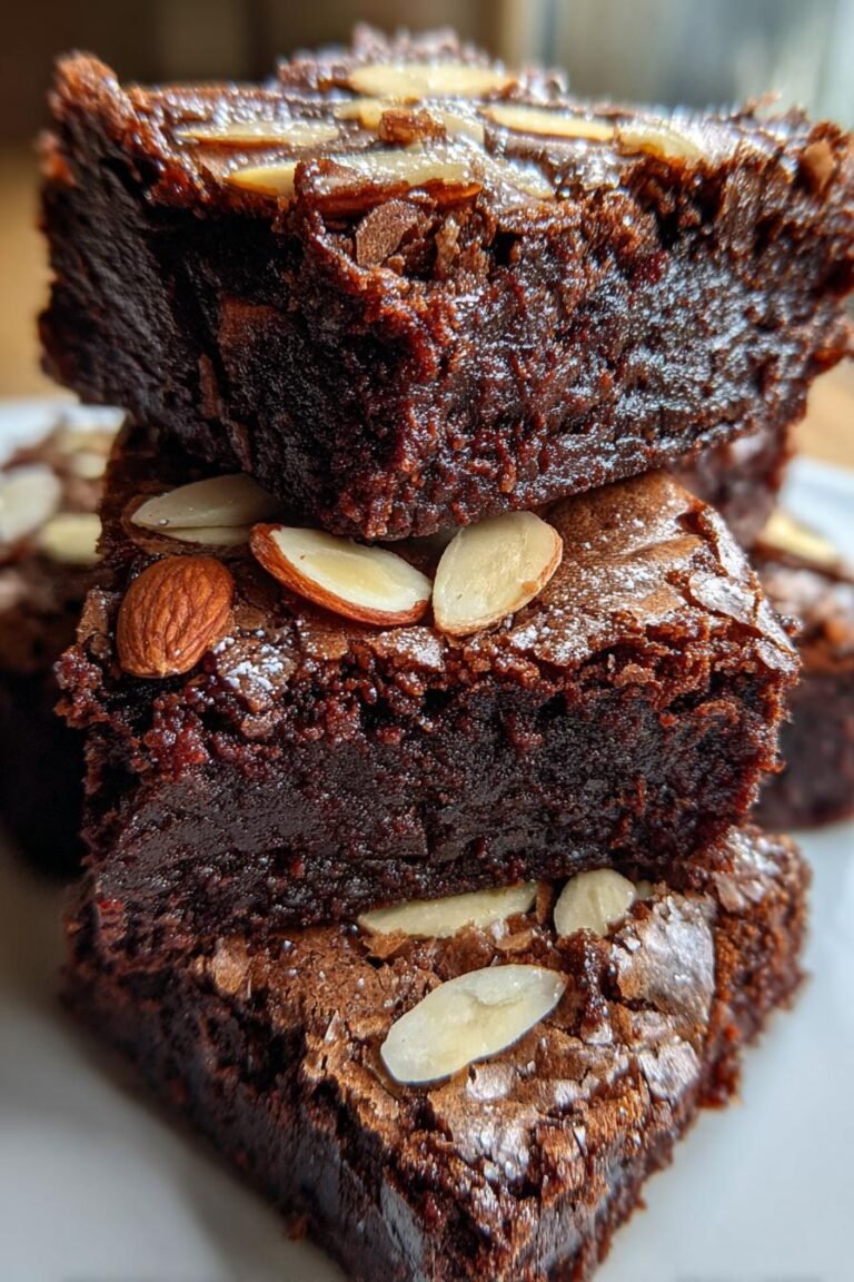 gluten free almond brownies