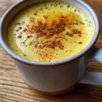 golden turmeric holiday latte