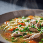 heart healthy chicken noodle soup